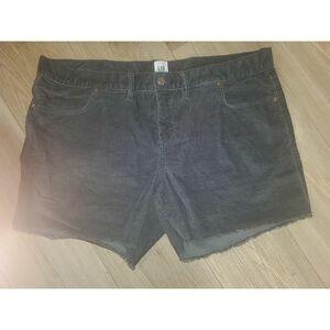 Gap Dark Gray Corduroy shorts Size 16. [WSB6009]